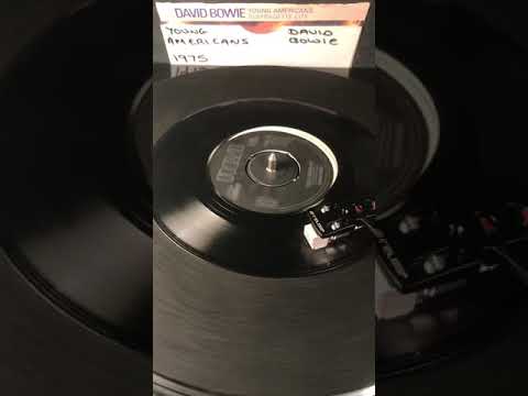 David Bowie- Young Americans ( Vinyl 45 ) From 1975 .