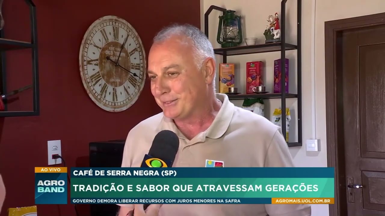 Tradição italiana dá sabor ao café artesanal de Serra Negra