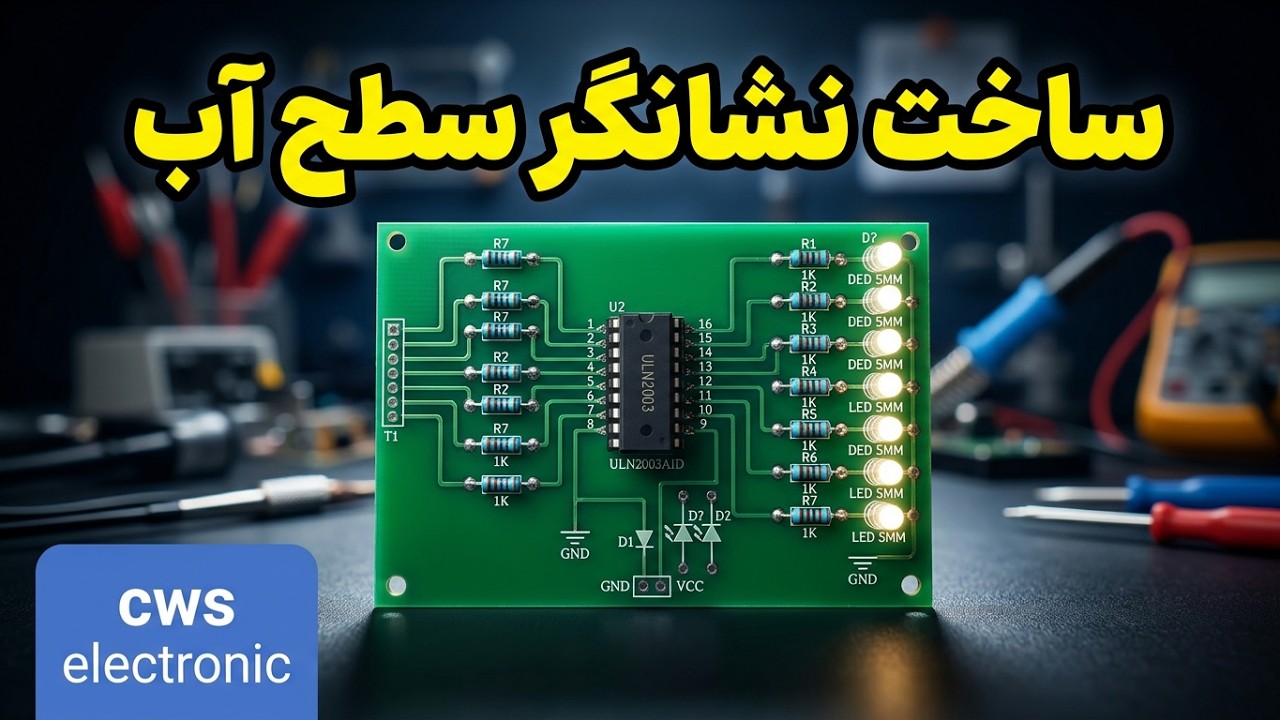 چطور یک نشانگر سطح آب حرفه‌ای بسازیم؟