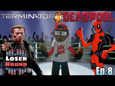 Terminator vs Deadpool Cartoon beatbox battles (Loser round) Episode 8 @verbalase