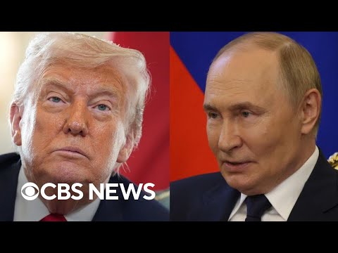 President Trump says he and Russian President Vladimir Putin will meet in Alaska