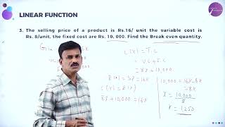 DAY 57 | BASIC MATHS | I PUC | LINEAR FUNCTION | L2