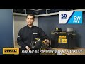 30 SECONDS ON SITE DEWALT Welding Powered Air Purifying Respirator With Bump Cap