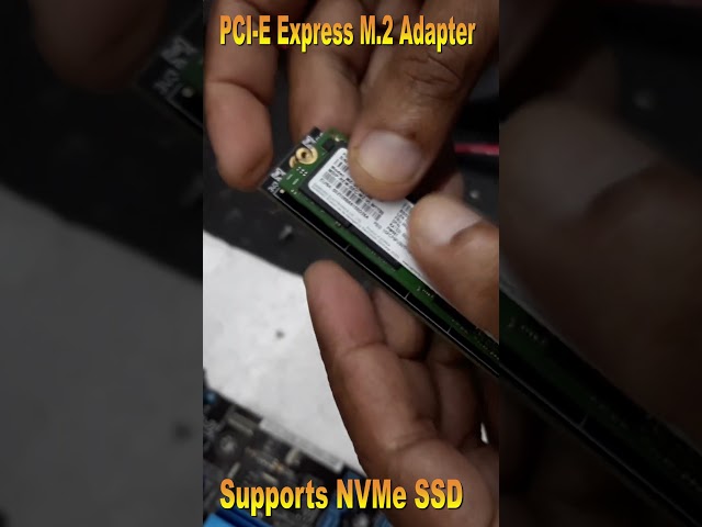 Vídeo relacionado con Adaptador PCIe M.2 Dual para SATA o Tarjeta de expansión de Controlador de Host PCIe NVMe SSD, M.2 SSD NVMe (Clave M) y SATA (Clave B) 2230/2242/2260/2280 a PCIe 3.0 X4