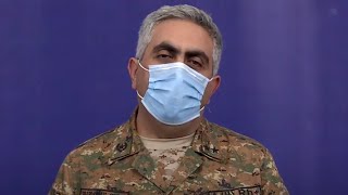 Пресс-конференция представителя МО РА Арцруна Ованнисяна