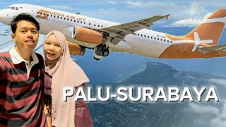Download lagu FLIGHT SUPER AIR JET RUTE PALU-SURABAYA DIRECT✈️ PERTAMA KALI TERBANG BERSAMA SUPER AIR JET mp3