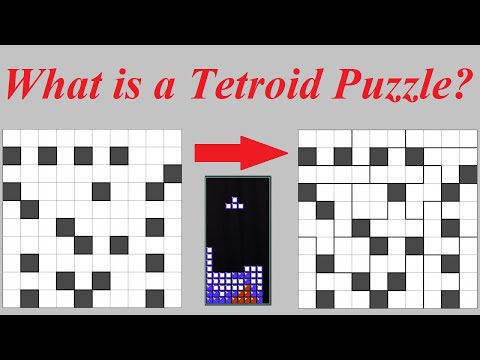 Solving a Tetroid Puzzle (A Tetris-esque logic puzzle)