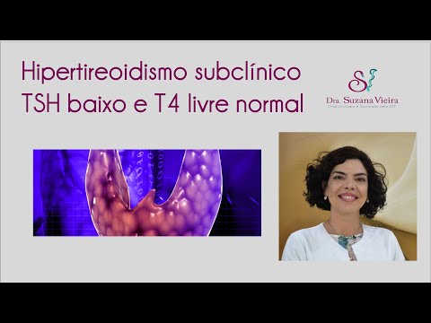 Hipertireoidismo subclínico: TSH baixo e T4 livre normal