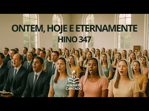 Hino 347 – Ontem, Hoje e Eternamente | Hinário Cantado | Hino CCB #hinosccb #cantado #hino347 #coral