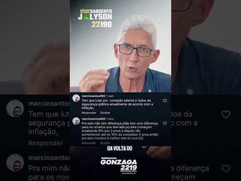 REVISÃO SALARIAL E VOLTA DO QUINQUÊNIO PARA TODOS? Subtenente Gonzaga responde SEM PAPAS NA LÍNGUA