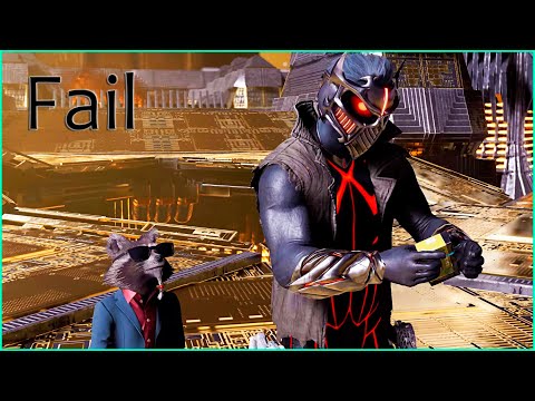 Failing To Catch Star Lord's Walkman | Marvel's Guardians of the Galaxy Game