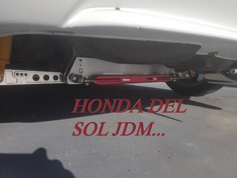 Honda Del Sol 1993 - 1997 Rear suspension install?!