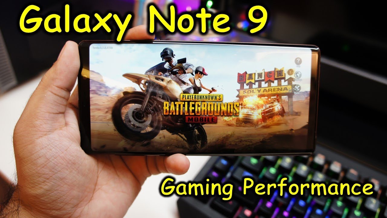Galaxy Note 9 - Gaming performance in Fortnite, PUBG, NFS, Asphalt 9 and recording gameplay