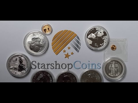 Unboxing moderne Silber-Unzen #022 - Paket von Starshop-Coins + BONUS "Drei-Königs-Jahr"
