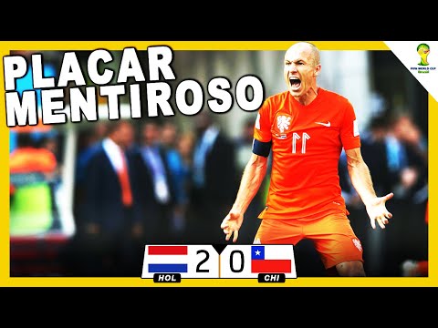 NETHERLANDS vs CHILE  -  WORLD CUP 2014  -  Highlights