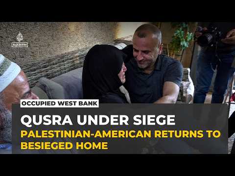 Palestinian-American returns home to find himself trapped in West Bank settler siege