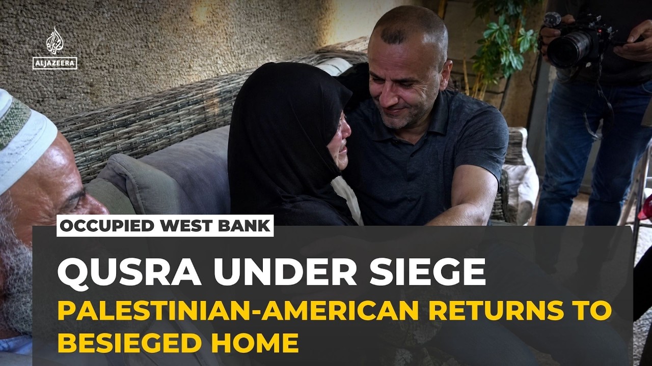 Palestinian-American returns home to find himself trapped in West Bank settler siege