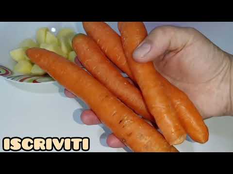 PASTA CON CREMA DI CAROTE E PARMIGIANO