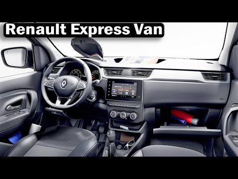 As novas especificações técnicas e interiores do Renault Express Van