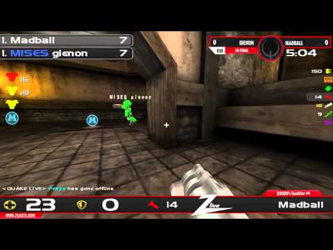 Q3God's Qualifier #4 - gienon vs madball