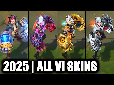 ALL VI SKINS SPOTLIGHT 2025 | League of Legends