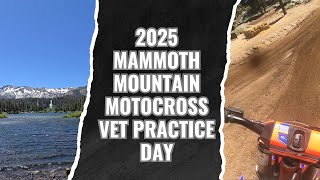 2025 Mammoth Mountain Motocross Vet Day practice on the Beta 450 RX (40 A class)