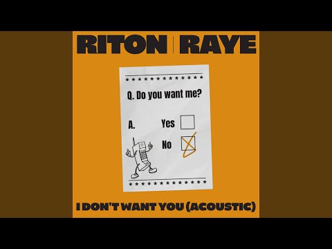 I Don't Want You (Acoustic)