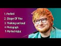 Ed Sheeran Full Hits Songs Collection Album 2020 Ed Sheeran Best Songs Playlist 2020