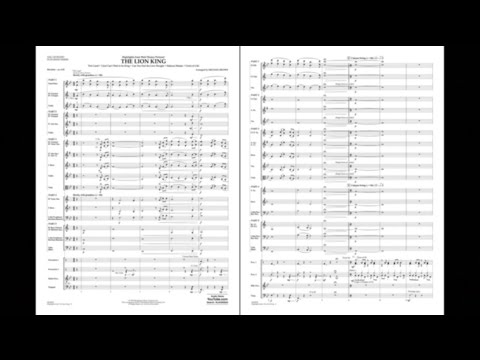 Highlights from The Lion King arranged by Michael Brown