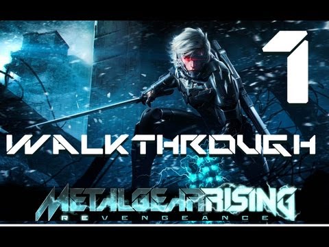 Metal Gear Rising: Revengeance Walkthrough Part 1 (RAY Boss Fight 1)
