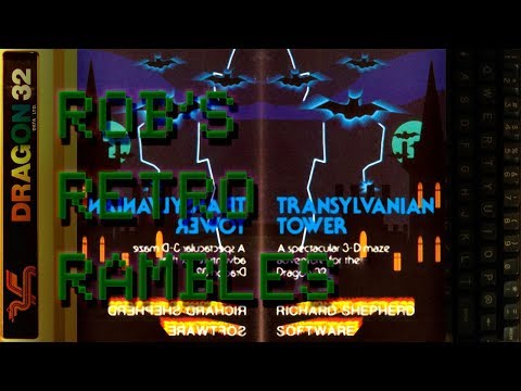 Transylvanian Tower on Dragon 32 (Rob's Retro Rambles)