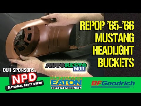 How Bad are Reproduction '65 '66 Mustang Fender Extensions Buckets Episode 300 Autorestomod