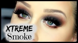 XTREME SMOKE | Warm Smokey Eye Tutorial - Talk Through