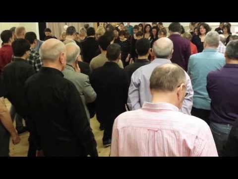 Belfast Tango Festival launch Party class130 beginners Guillermo Torrens and Maria Maragaki