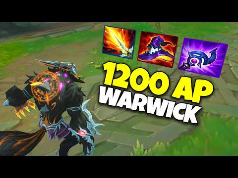 Sadece Q İle Tek Attım! Full Ap Warwick Yeni Taktik