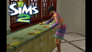 🫧🧼 Sims 2 Cleaning ASMR | Deep Cleaning Bliss & Tinkering 🔨| Mia’s Dirtiest Job Ever | No Commentary