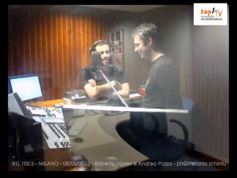 Andrea Pozza protagonista di CAT CLUB - RTL 102.5 Cool - condotto da Roberto Uggeri - 10 Mag 2013