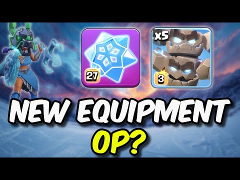 NEW Frost Flake Equipment DOMINATES Legend League! (Clash of Clans)