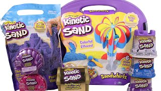 Global Kinetic Sand Day Sandwhirlz, Buried Treasure and Seashell Unboxing Review