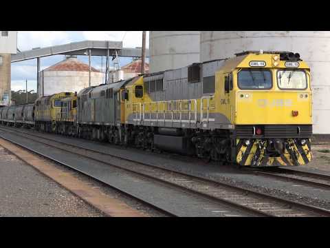 4K Ageing Alcos & an EMD - Shunting Grain & Growling up Gooseberry Hill