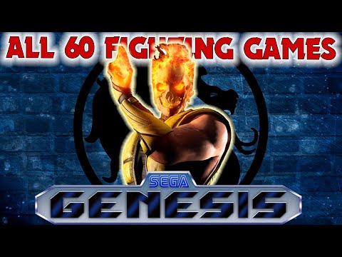 All 60 Fighting Games Sega Genesis / Mega Drive