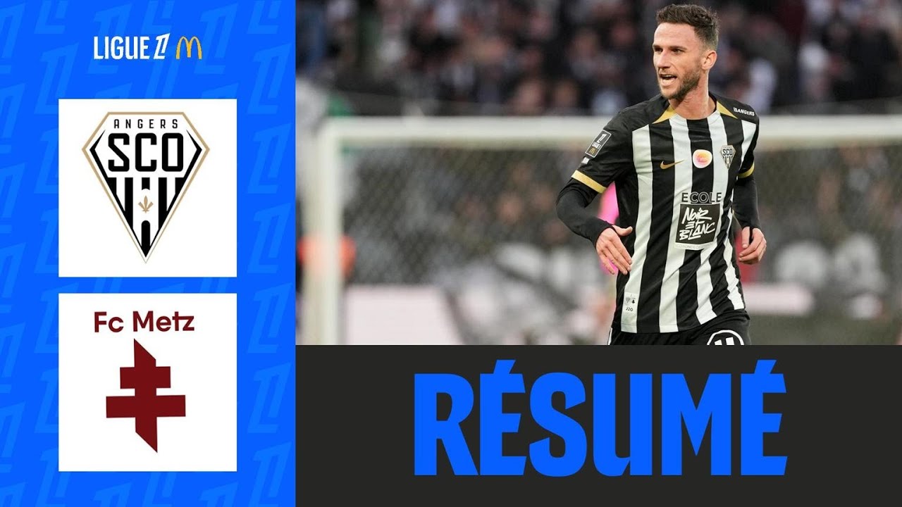 Angers vs Metz Highlights