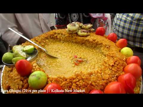 Hot Veg Patties | Bara Ghugni | Sprouted Chana Masala | Varieties Food at Street (Kolkata/India) Video