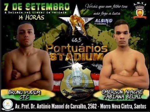 Emerson Apache (Fabiana Belai) x Bruno Pudim (CTC)