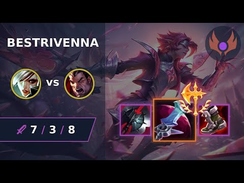 [ BestRivenNA ] Riven TOP vs Darius | NA MASTER | LOL Season 2023