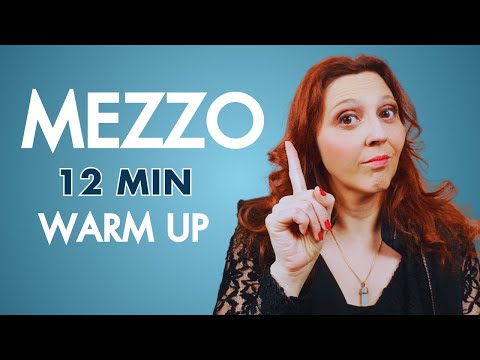 Full vocal warm up for Mezzo Soprano