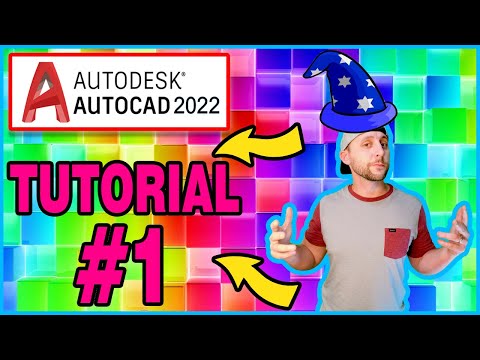 Introducción a AutoCAD 2020 - Tutorial n.° 1 - 3 sistemas de coordenadas