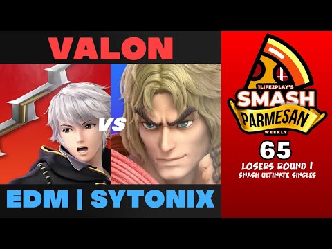Valon vs EDM  Sytonix - Smash Ultimate Singles Losers Round 1 Smash Parmesan 65 - Robin vs Ken