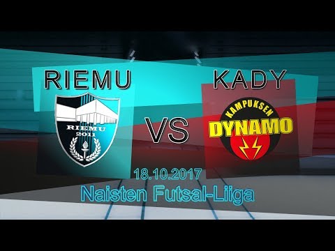18.10.2017 Riemu - KaDy klo 19.00 Naisten Futsal-Liiga