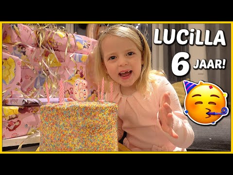 LUCiLLA iS JARiG! 🥳 ( 6DE VERJAARDAG!) | Bellinga Vlog #1984